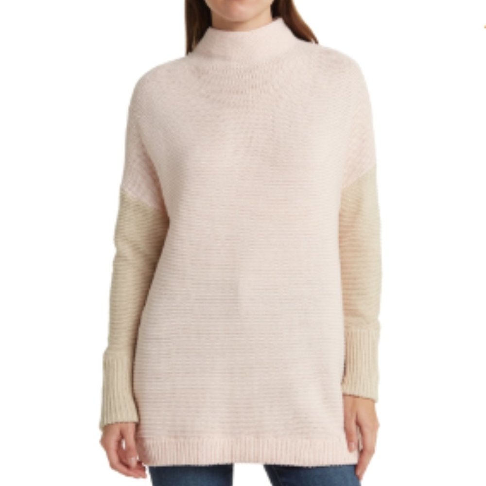 RDI Colorblock Tunic Sweater